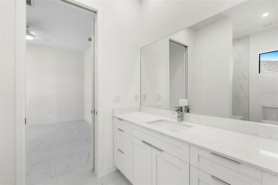 Furnished interior view inside a new home in , Cape Coral (Image 19). Furnished interior view inside a new home in , Cape Coral (Image 19).