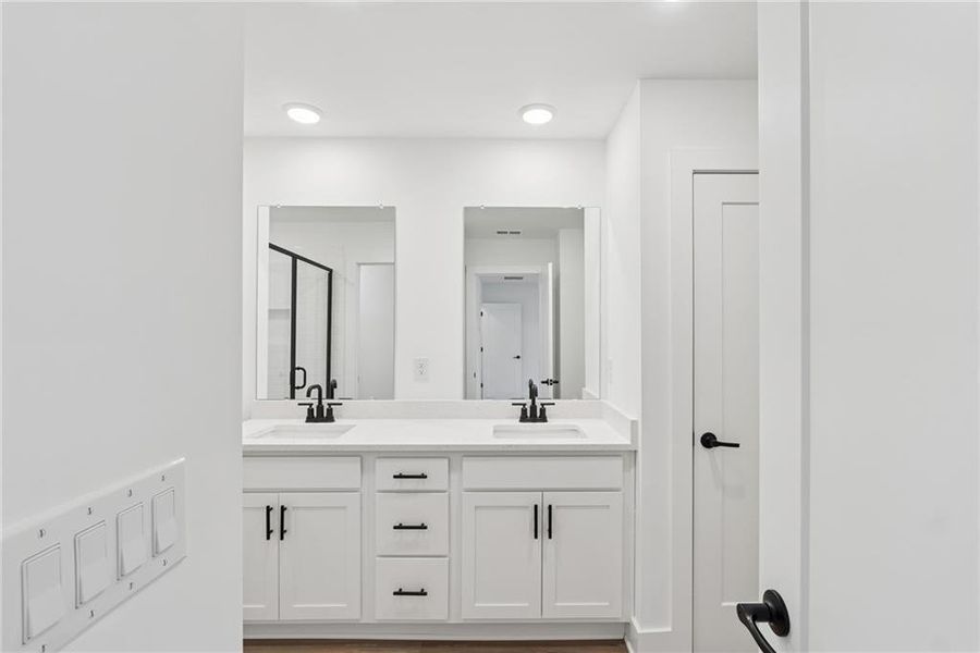 Furnished interior view inside a new home in Grandview Terrace, Canton (Image 5).