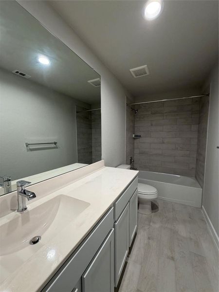 Furnished interior view inside a new home in Morton Creek Ranch, Katy (Image 4).