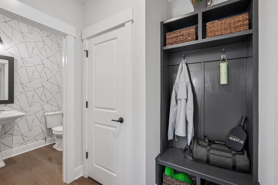Representative furnished interior of a home built from the Wilson by Tri Pointe Homes in The Townes at NoVi, Pittsboro (Image 20).