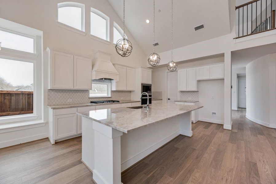 Furnished interior view inside a new home in Providence Cove, McKinney (Image 9).