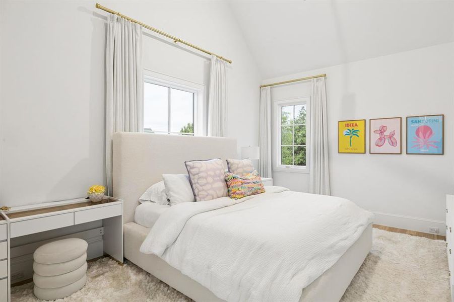 Furnished interior view inside a new home in , Dallas (Image 25).