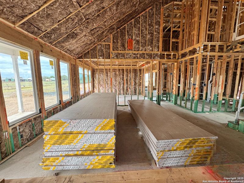 In-progress construction of a new home in , Castroville, TX (Image 19).