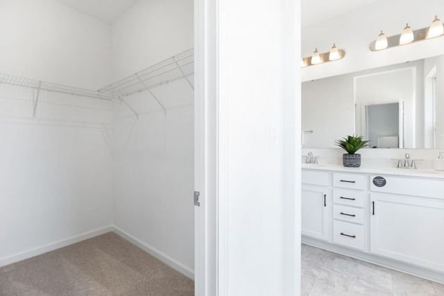 Representative unfurnished interior of a home built from the Ryker by True Homes in Edgewater - The Groves, Lancaster (Image 17).
