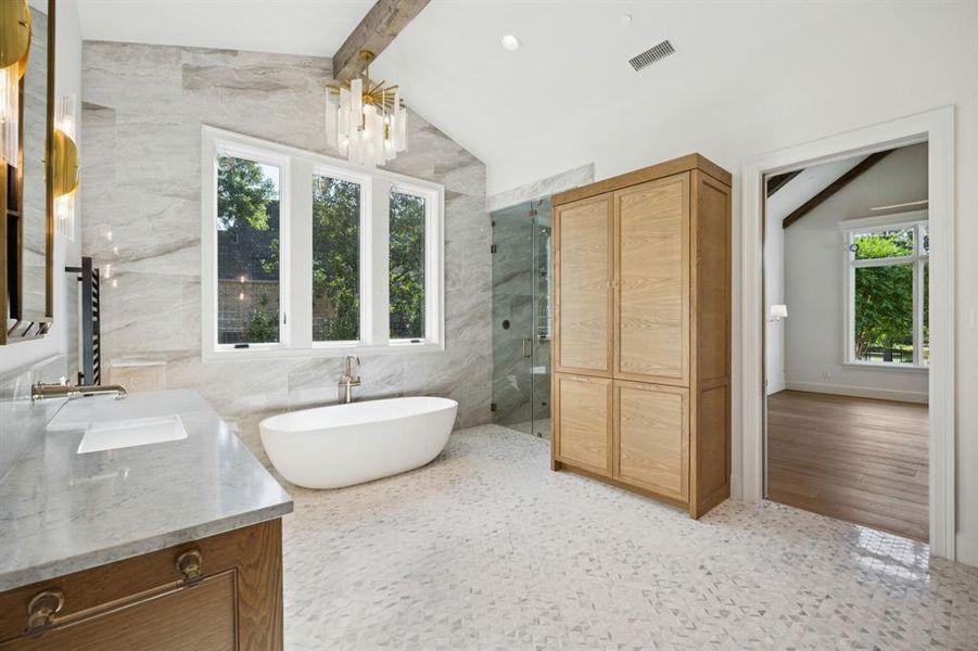 Furnished interior view inside a new home in , Westlake (Image 17). Furnished interior view inside a new home in , Westlake (Image 17).