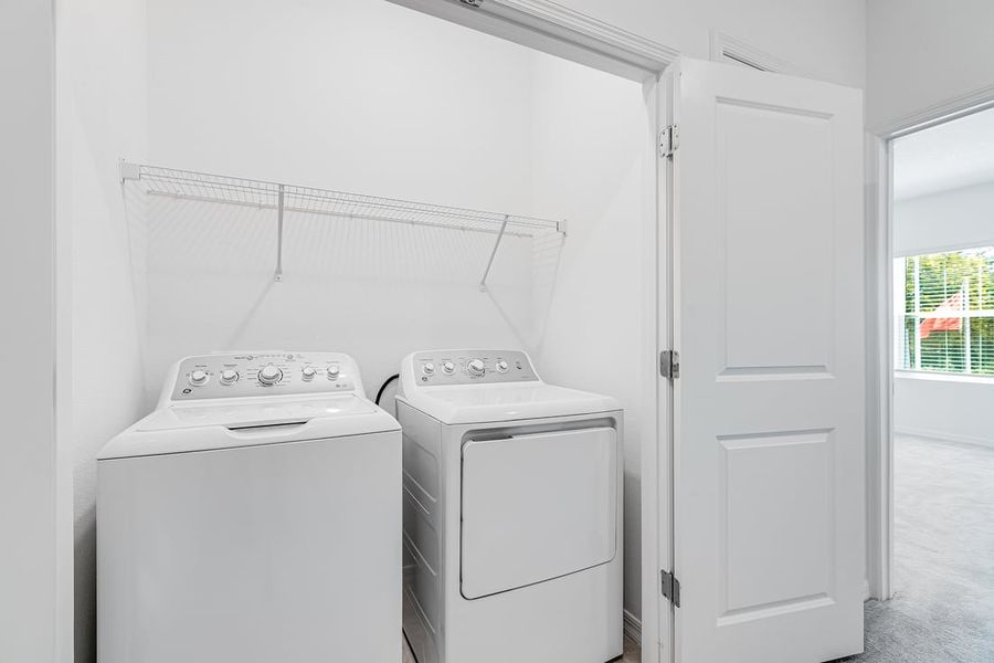 Furnished interior in a model home at Sabal Terrace in Jacksonville (Image 10).