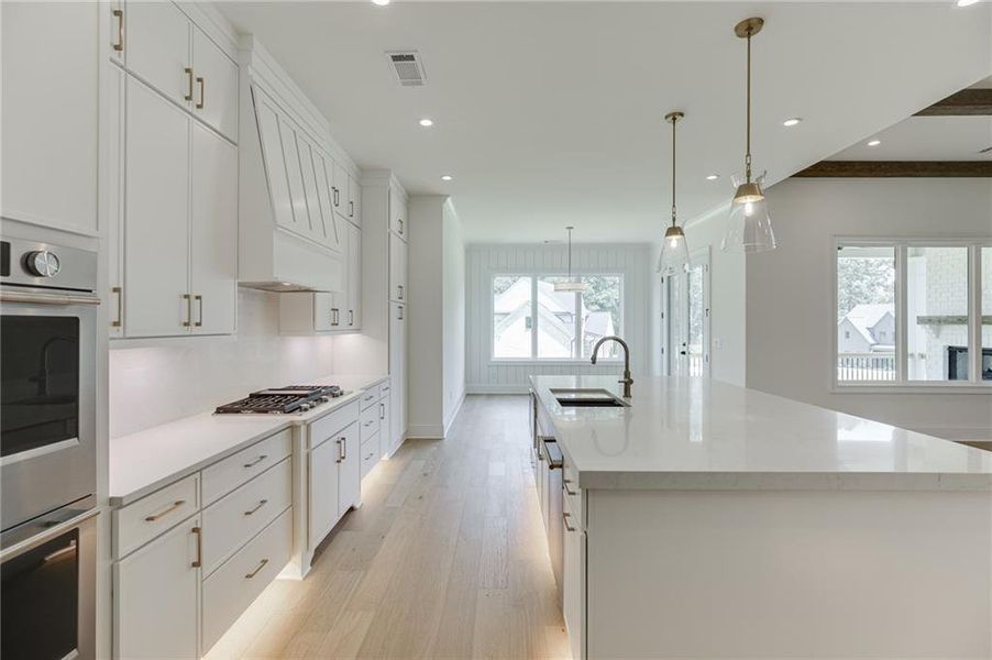 Furnished interior view inside a new home in , Buford (Image 19).