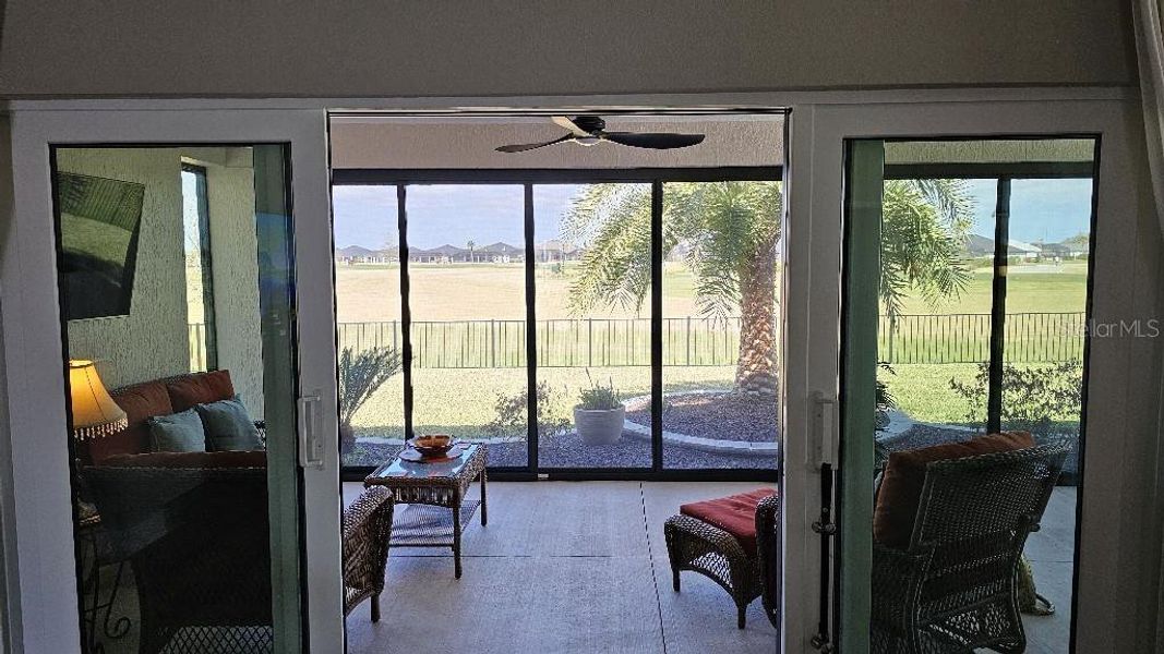 Exterior details and patio area of a home in , The Villages (Image 3).