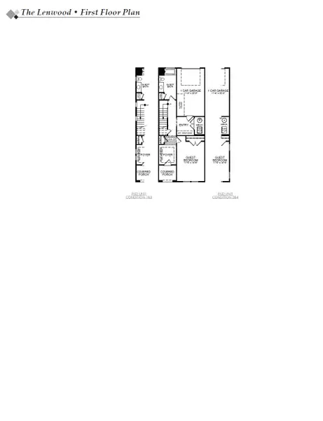 2D floor plan layout of this home in New Riverside Village, Bluffton, SC (Image 2). 2D floor plan layout of this home in New Riverside Village, Bluffton, SC (Image 2).