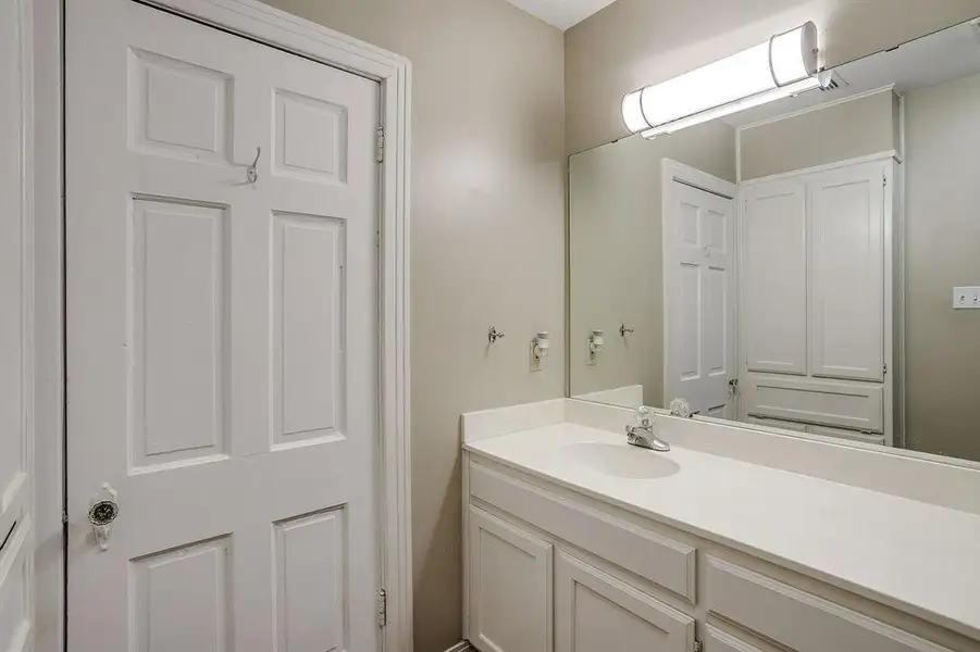 Bathroom featuring vanity Bathroom featuring vanity