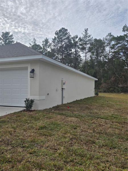 Exterior details and patio area of a home in , Inverness (Image 3).