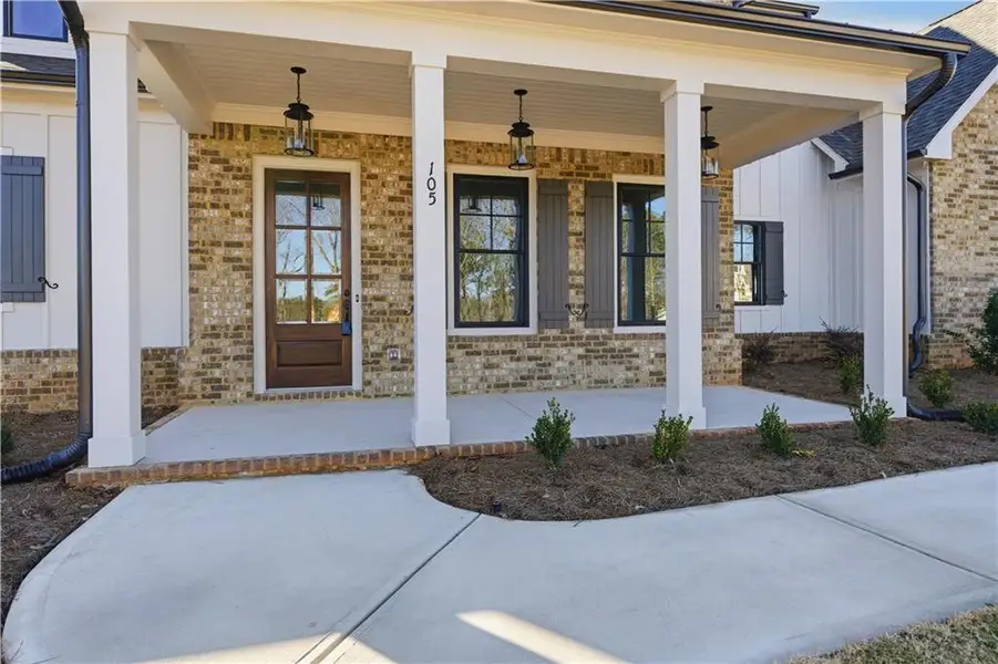 Exterior details and patio area of a home in , Canton (Image 3). Exterior details and patio area of a home in , Canton (Image 3).
