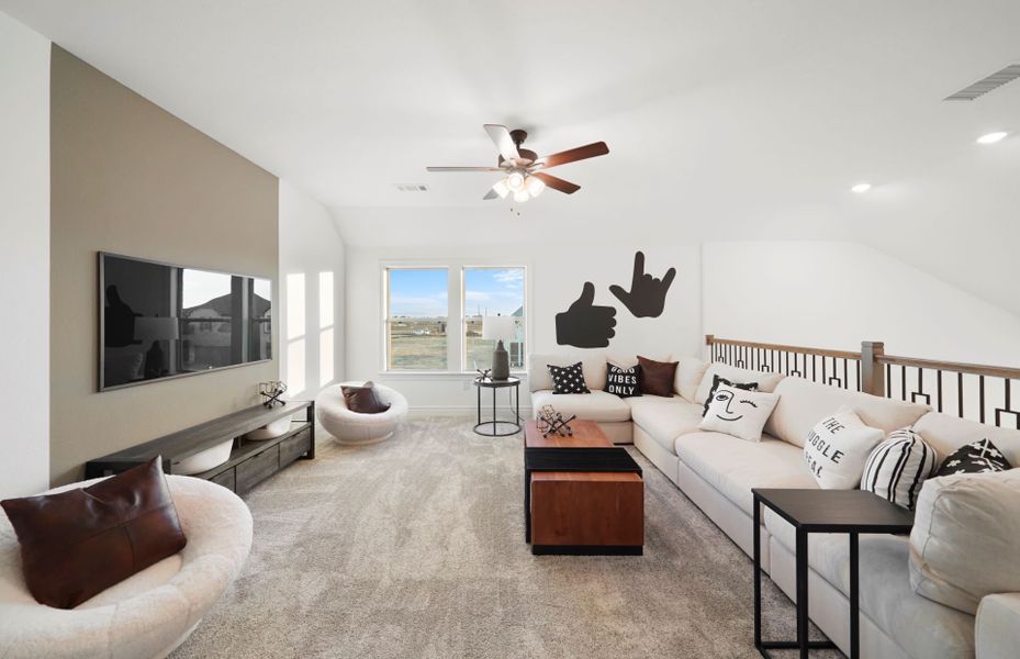 Loft Space on Second Floor