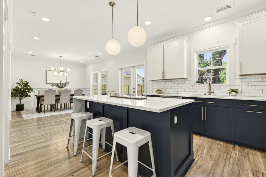 Furnished interior view inside a new home in , North Charleston (Image 12).