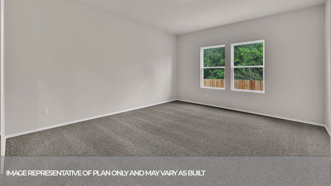 Representative unfurnished interior of a home built from the The Hannah by D.R. Horton in Bollinger, Maxwell (Image 20). Representative unfurnished interior of a home built from the The Hannah by D.R. Horton in Bollinger, Maxwell (Image 20).