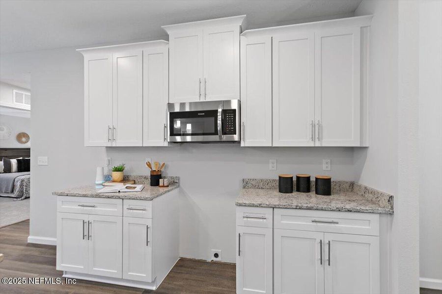 Furnished interior view inside a new home in , Jacksonville (Image 11).