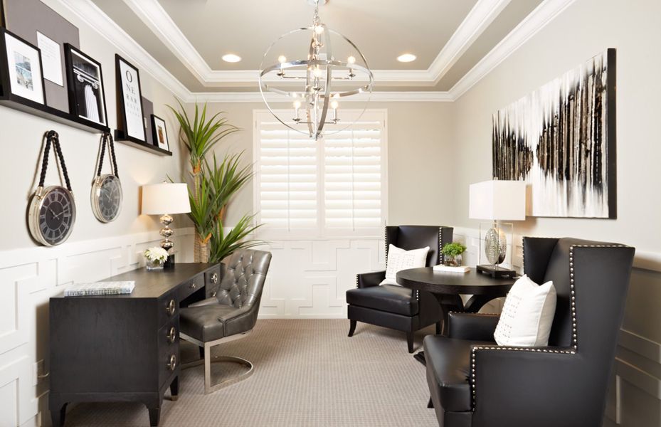 Representative furnished interior of a home built from the Cosenza by Pulte Homes in Vistoso Canyon Estates, Oro Valley (Image 7).