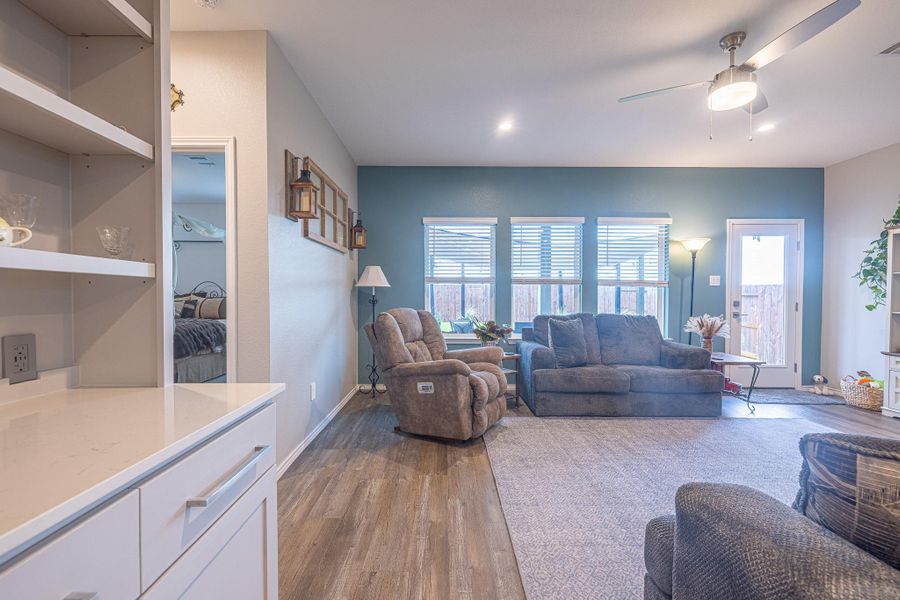 Furnished interior view inside a new home in River Ranch Meadows, Dayton (Image 9). Furnished interior view inside a new home in River Ranch Meadows, Dayton (Image 9).