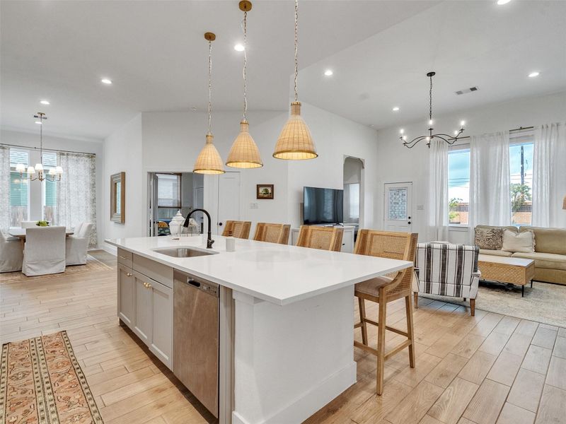 Furnished interior view inside a new home in , Katy (Image 7).