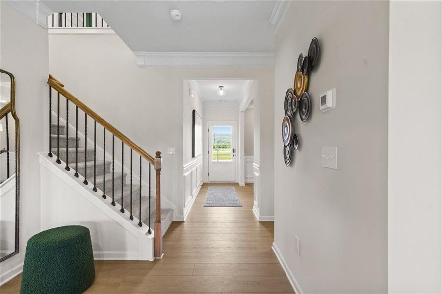 Spacious, unfurnished interior of a new home in Chestnut Creek Crossing, Collegedale (Image 19). Spacious, unfurnished interior of a new home in Chestnut Creek Crossing, Collegedale (Image 19).