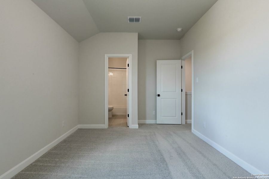 Spacious, unfurnished interior of a new home in Megan's Landing 50's, Castroville (Image 28). Spacious, unfurnished interior of a new home in Megan's Landing 50's, Castroville (Image 28).