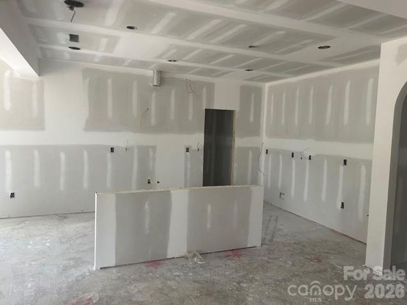 In-progress construction of a new home in , Charlotte, NC (Image 2). In-progress construction of a new home in , Charlotte, NC (Image 2).