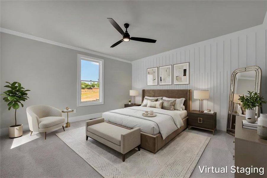 Furnished interior view inside a new home in , Cumming (Image 12). Furnished interior view inside a new home in , Cumming (Image 12).