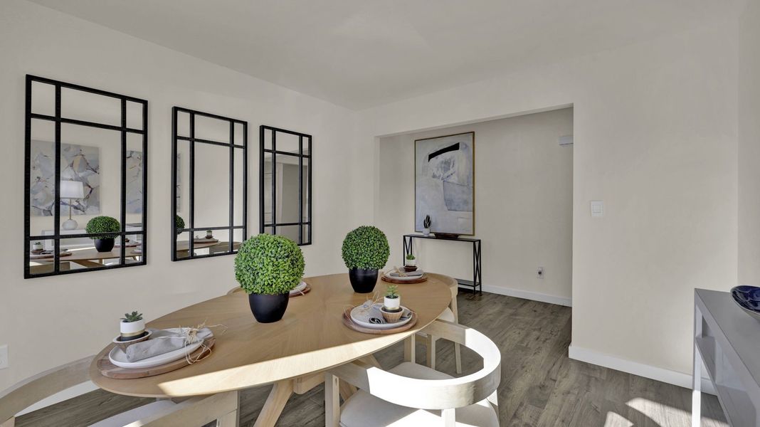 Furnished interior view inside a new home in Timber Creek, Rossville (Image 10).