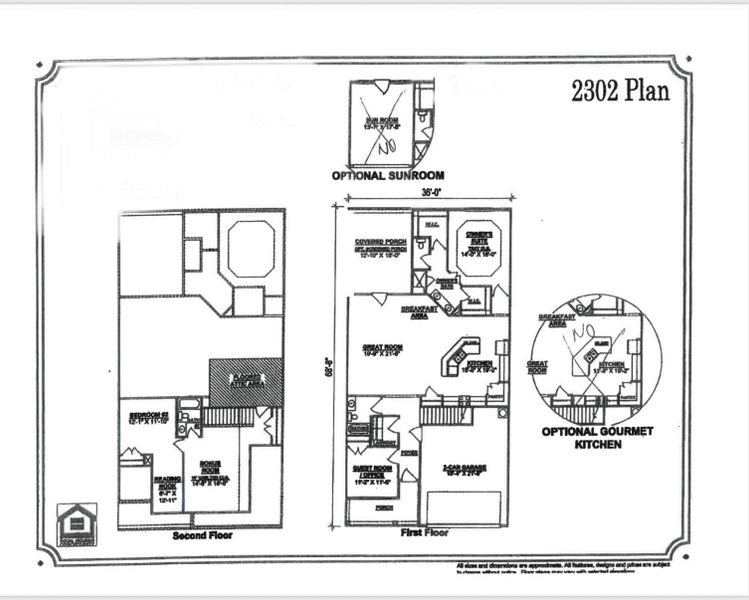 2D floor plan layout of this home in Veterans Cove, Murfreesboro, TN (Image 5).