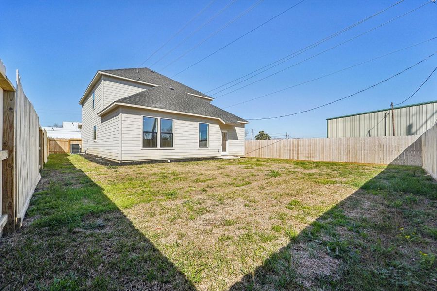 Exterior details and patio area of a home in , La Porte (Image 15).