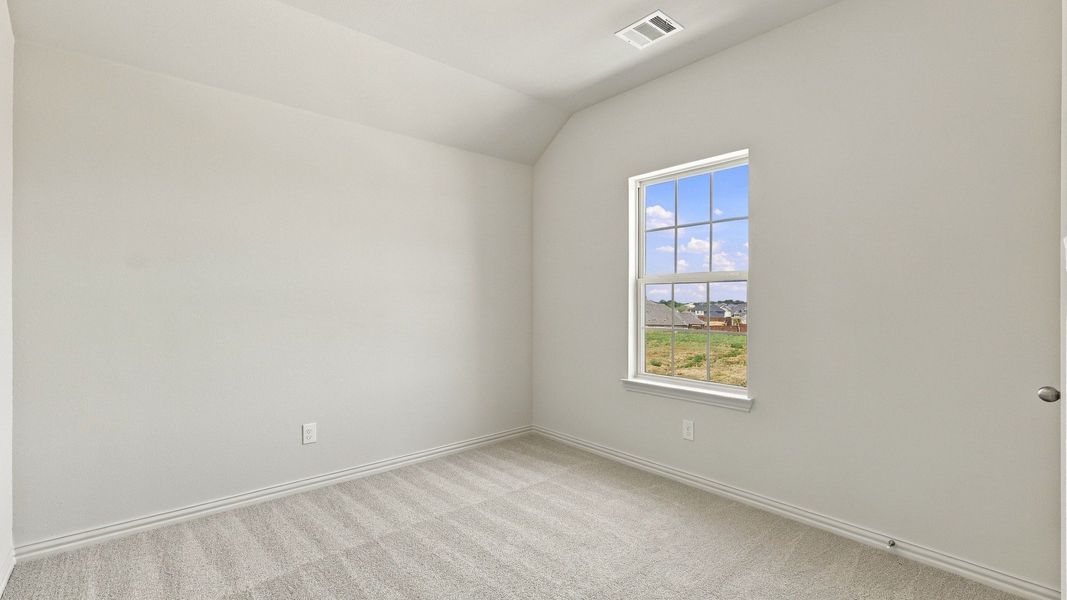 Furnished interior view inside a new home in Westridge Journey, McKinney (Image 14).
