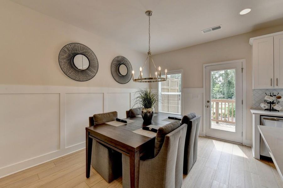 Furnished interior view inside a new home in Magnolia Grove, Mableton (Image 55).