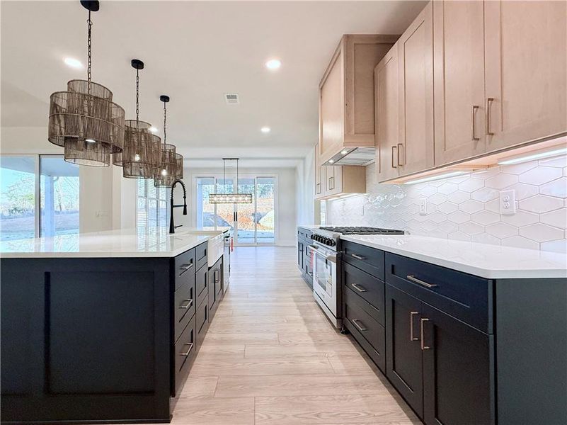 Furnished interior view inside a new home in , Rydal (Image 12).