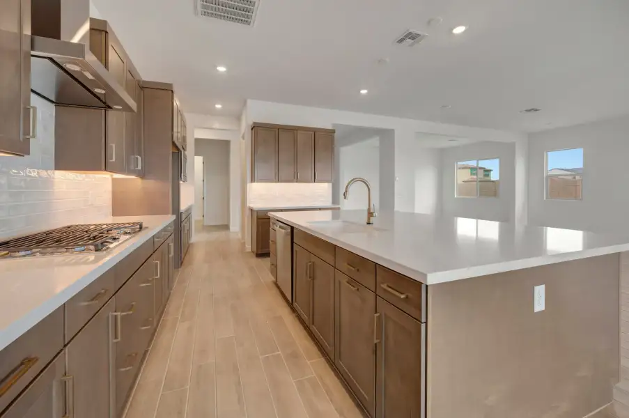 Furnished interior view inside a new home in Soleo, San Tan Valley (Image 7).