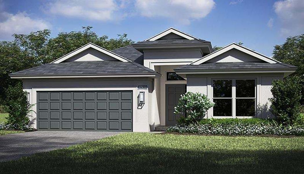 2D floor plan layout for the Palomar by GHO Homes in Lake Park at Tradition, Port St. Lucie, FL (Image 26). 2D floor plan layout for the Palomar by GHO Homes in Lake Park at Tradition, Port St. Lucie, FL (Image 26).