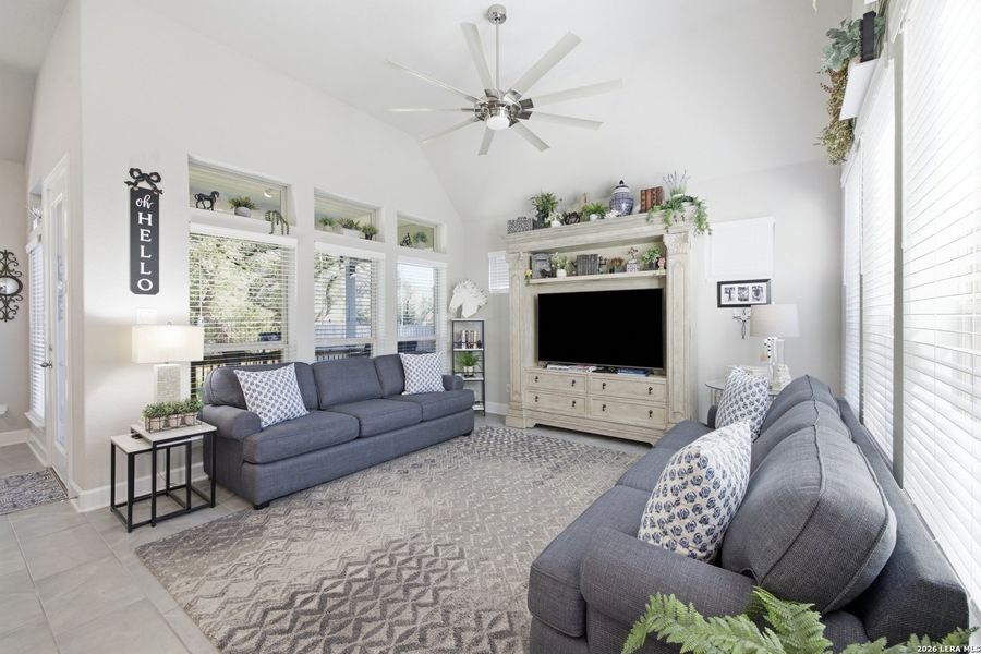 Furnished interior view inside a new home in Ventana, Bulverde (Image 41).