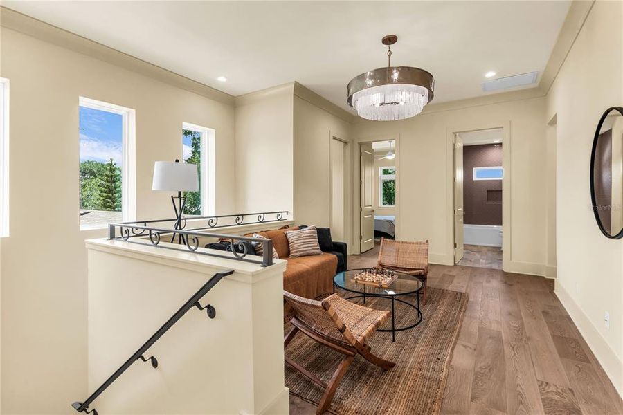 Furnished interior view inside a new home in , Orlando (Image 19). Furnished interior view inside a new home in , Orlando (Image 19).