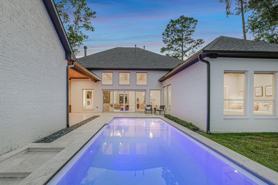Exterior details and patio area of a home in , Tomball (Image 30).