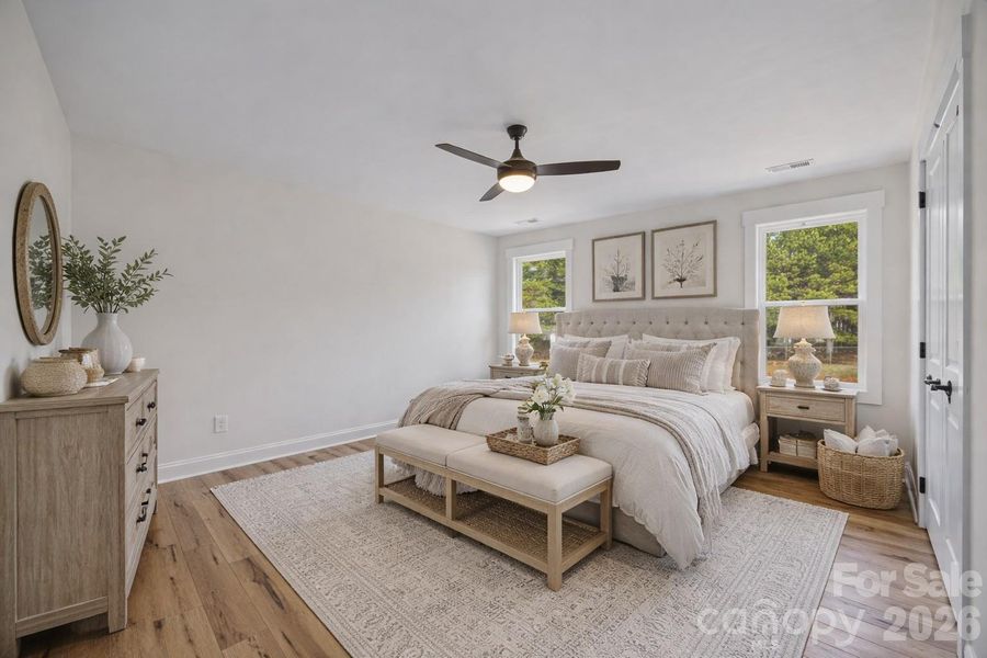 Furnished interior view inside a new home in , Salisbury (Image 7).
