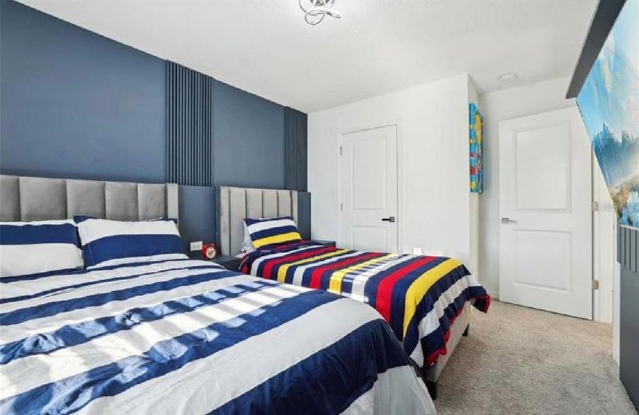 Furnished interior view inside a new home in , Davenport (Image 18).