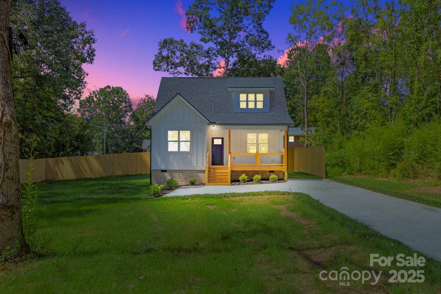 Front exterior of a new home in , Flat Rock, NC, highlighting curb appeal (Image 16).