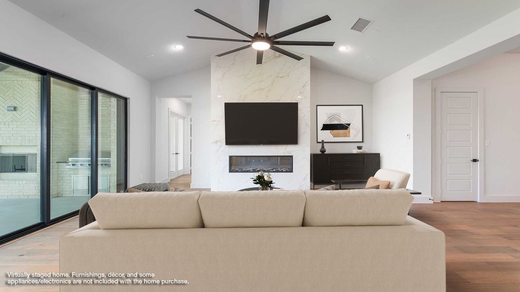 Representative furnished interior of a home built from the 616A by Britton Homes in Walsh, Aledo (Image 5). Representative furnished interior of a home built from the 616A by Britton Homes in Walsh, Aledo (Image 5).