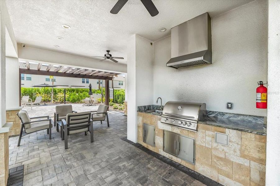 Exterior details and patio area of a home in , Sarasota (Image 32). Exterior details and patio area of a home in , Sarasota (Image 32).