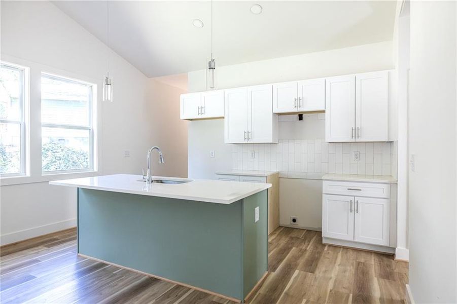 Furnished interior view inside a new home in , Atlanta (Image 6).