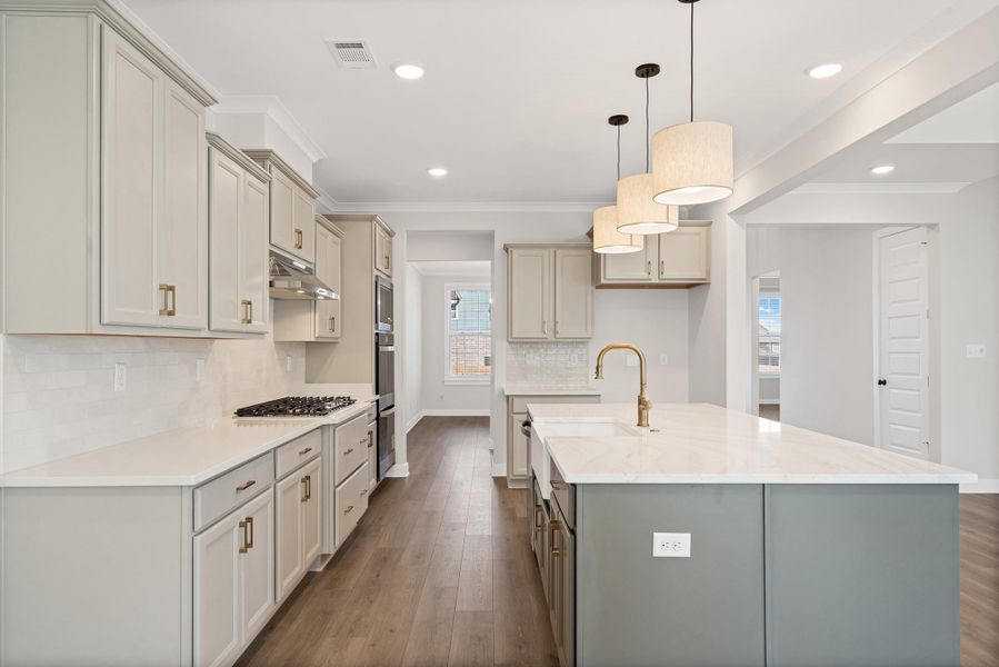 Furnished interior view inside a new home in White Oak, Arlington (Image 9).