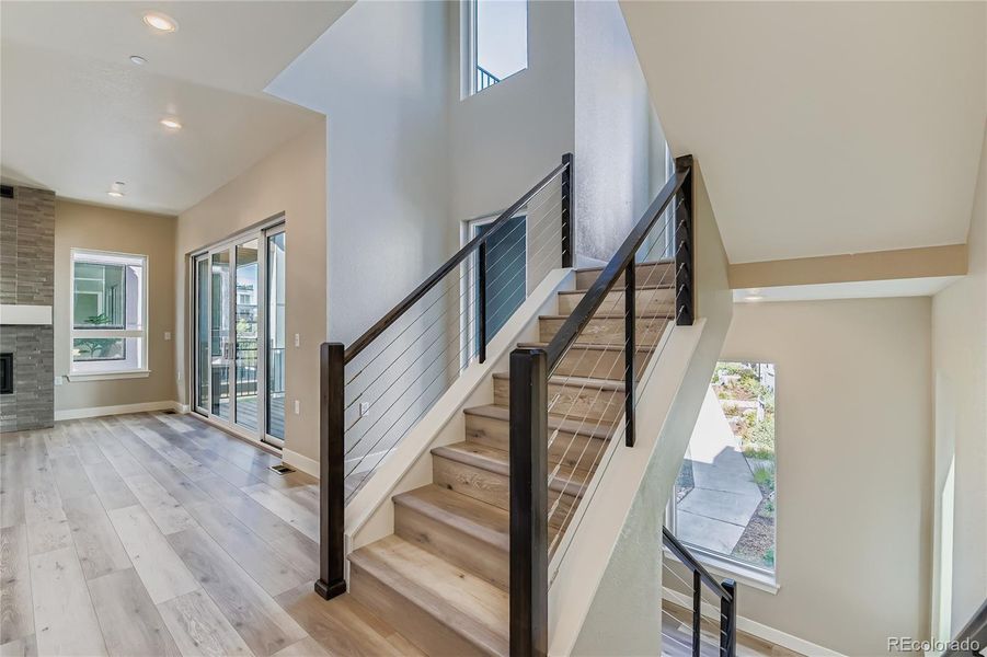 Furnished interior view inside a new home in Baseline, Broomfield (Image 16). Furnished interior view inside a new home in Baseline, Broomfield (Image 16).