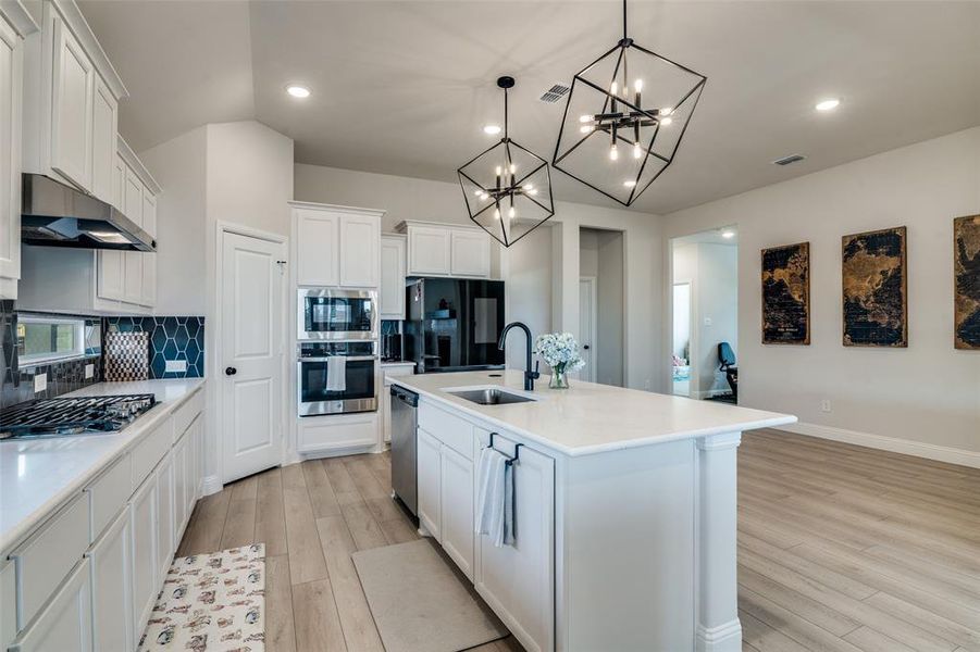 Furnished interior view inside a new home in , Crandall (Image 8).