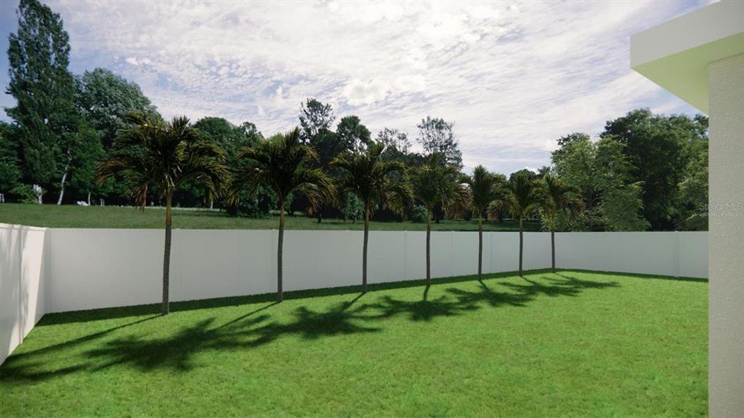 Exterior details and patio area of a home in , North Port (Image 3).