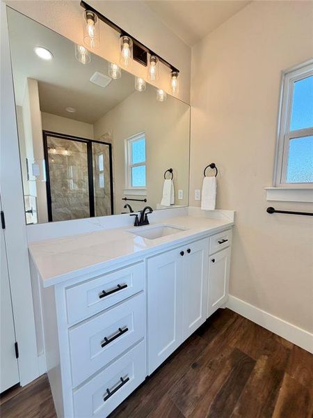 Furnished interior view inside a new home in , Weatherford (Image 14).