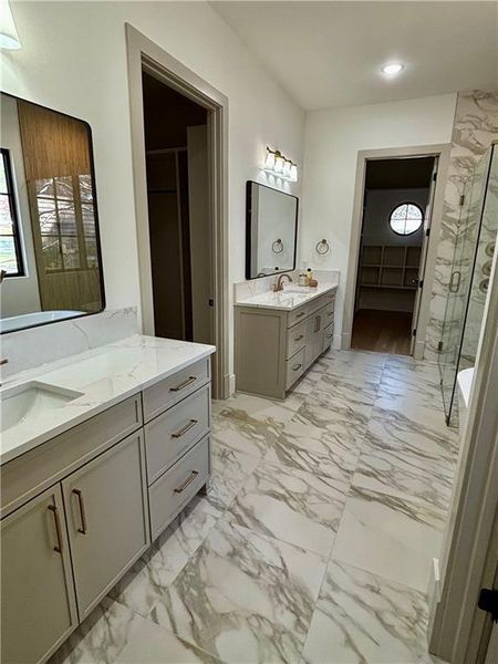 Furnished interior view inside a new home in , Roswell (Image 18).